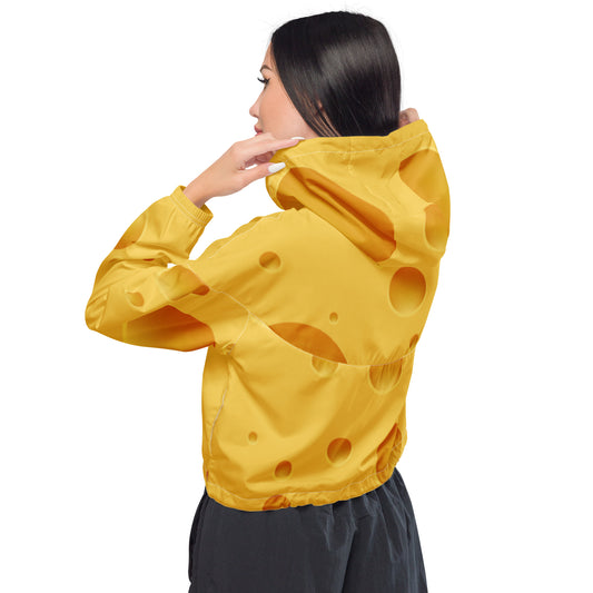 yellow windbreaker
