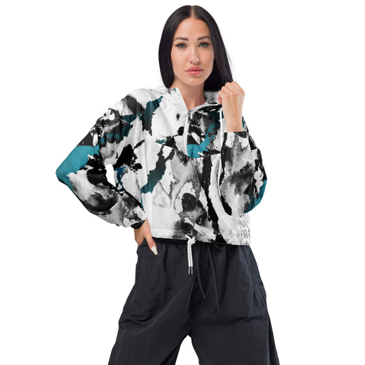 White Windbreaker Jacket