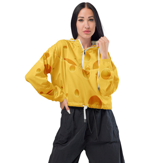 yellow windbreaker