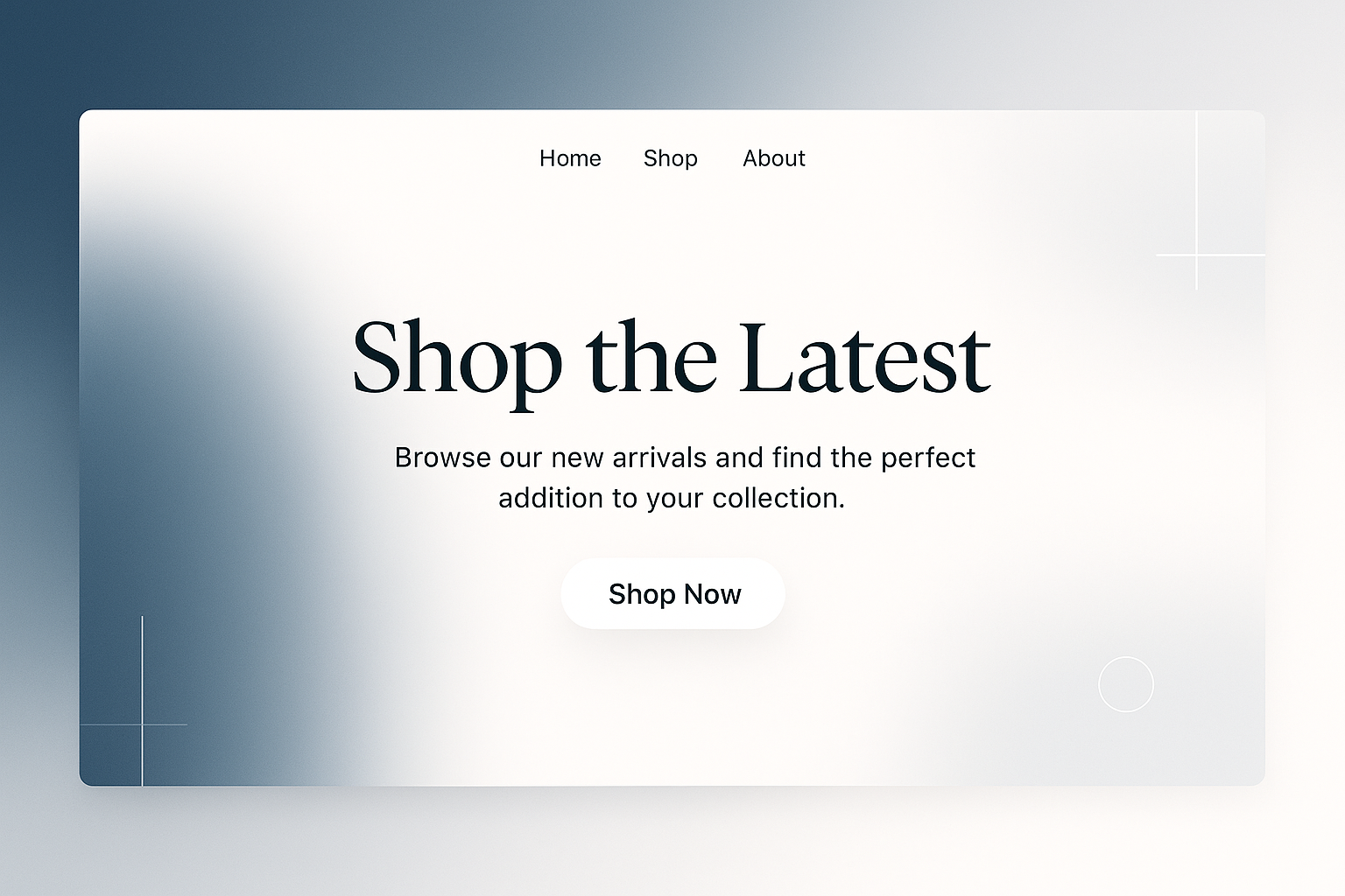 Looks great for website home page
